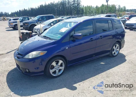 2007 Mazda Mazda5 Touring из США, поврежденный, VIN JM1CR293670155769
